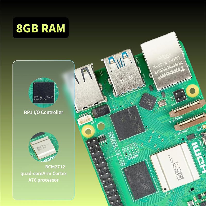 T23C, kit de démarrage Iraspte - Raspberry Pi 5 8Gb Kit avis et prix